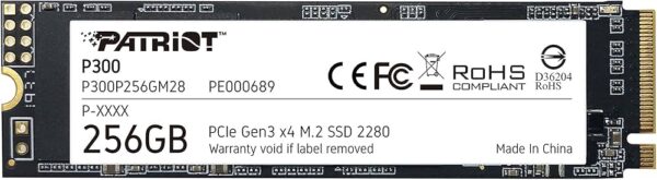 P300 M.2 2280 PCIe Gen.3 x 4 SSD 256GB - 图片 2