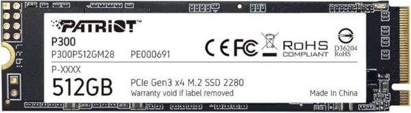 P300 M.2 2280 PCIe Gen.3 x 4 SSD 512GB - 图片 3